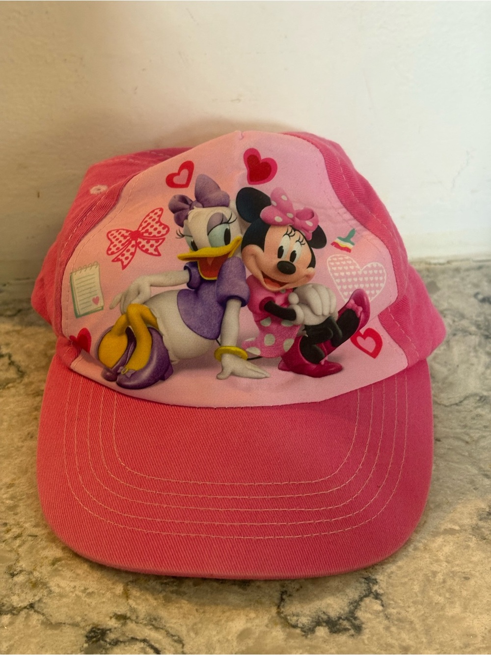 Disney Pink Minnie & Daisy Kids Baseball Hat